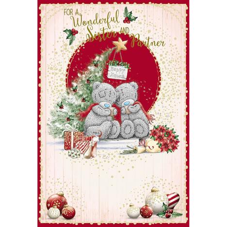 Wonderful Sister & Partner Me To You Bear Christmas Card £2.49